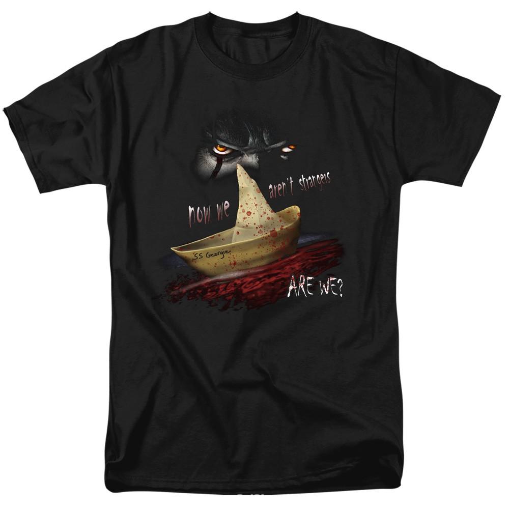 IT Now We Arent Strangers Licensed Adult T-Shirt XL