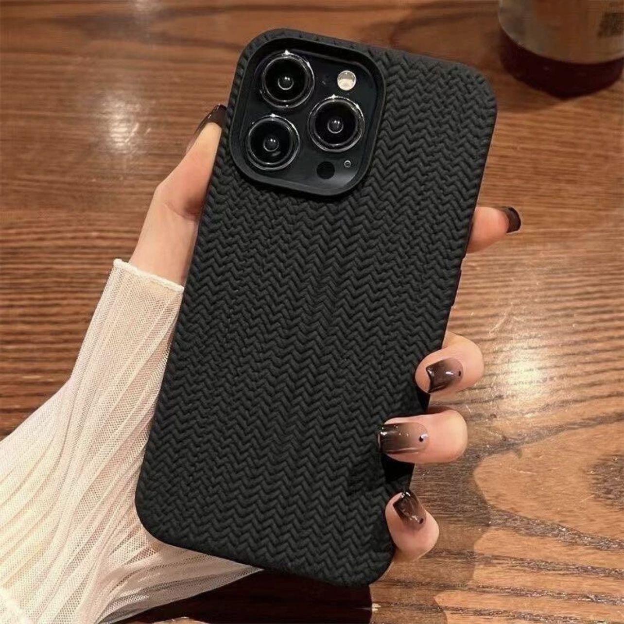 

Autumn/Winter Knitted Sweater Phone Case with High Quality for IPhone 15 and Apple 14 Promax Soft Case 12/11/13 For iPhone 11 Pro Max