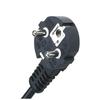 European Spec Outdoor Extension Cord with Socket, 75° American Standard Plug