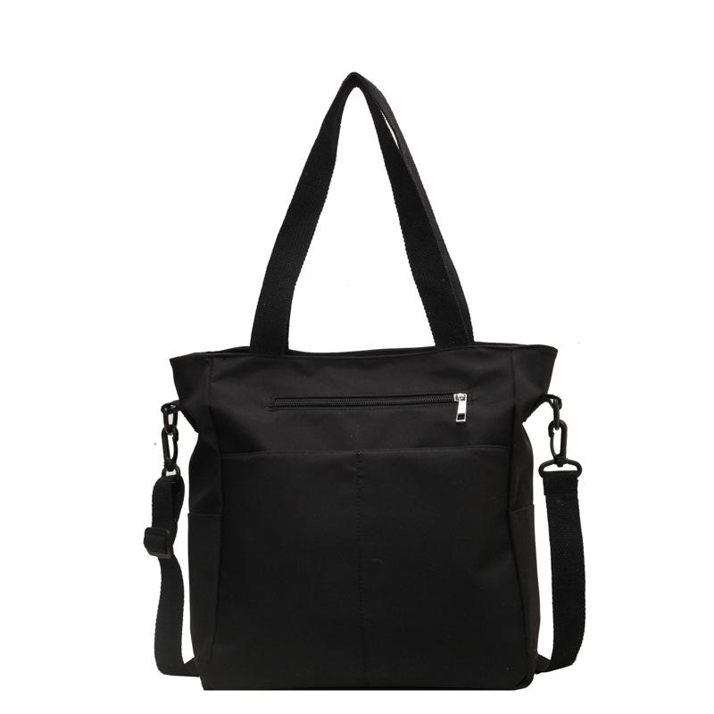 

Женская сумка через плечо, портативная сумка через плечо, студенческая сумка-преподаватель, большая вместительная сумка чёрный