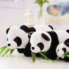 Adorable Miniature Panda Plush Toy Soft Stuffed Animal Cuddly Black White Doll
