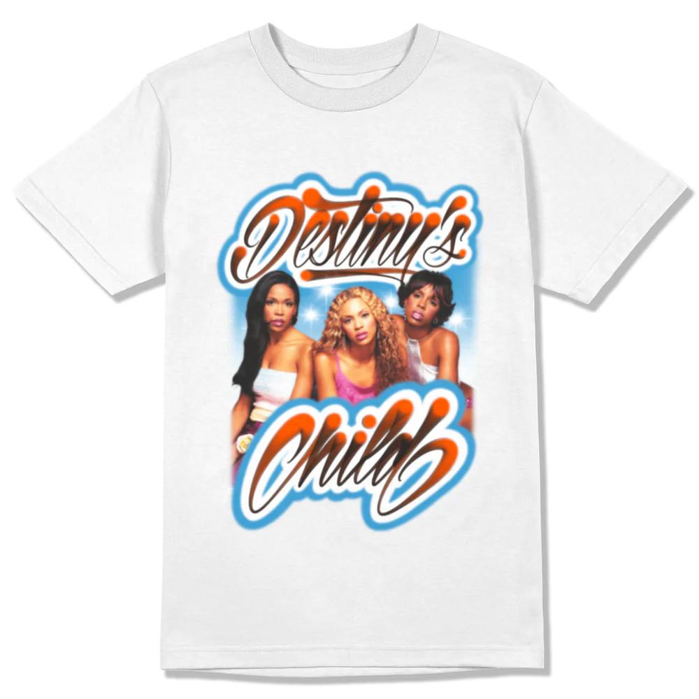 

Vintage Destiny#039;s Child Band Cotton All Size Men Women White Tee Shirt MM960 Unisex T-Shirt XXXL