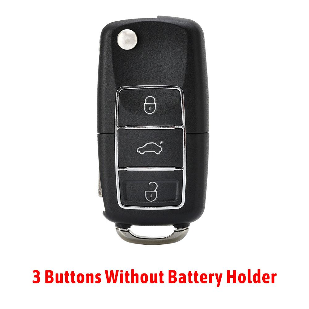 Replacement Flip Key Fob Housing Remote Fit For Keydiy B01 Xhorse Vvdi Smart Housing Cover Fit For Vw B5 Passat Lavida Bora Sagitar Tiguan