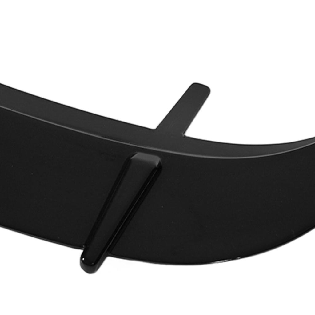 2Pcs Car Rear Trunk Spoiler AK Style Wind Pressure Reduction Tail Spoiler Lid Wing Fit for MK6 Models