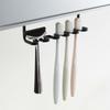 Carbon Steel Toothbrush Storage Rack Space Saving Razor Storage Rack  Bathroom