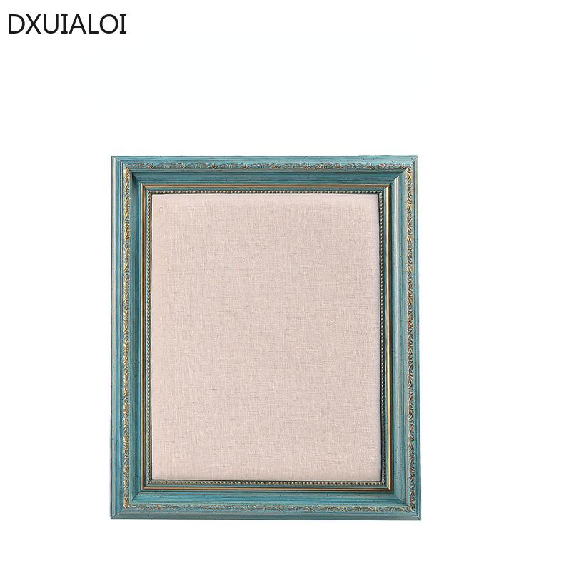 Creative Retro Photo Frame Display Jewelry Stand Vertical Home Dressing Table Earrings Bracelet Storage Board Wall Hanging Home