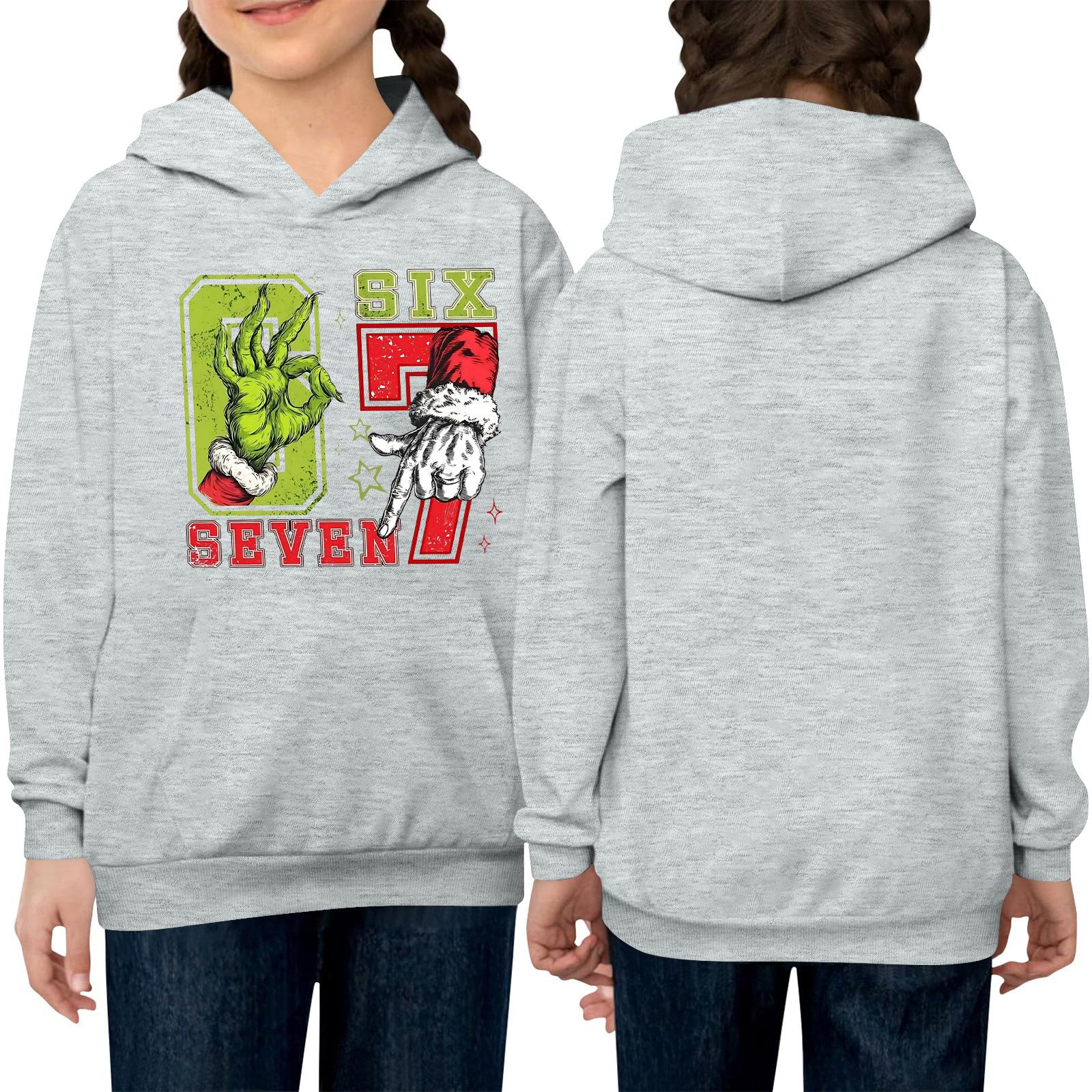 

Children s Long-sleeved Loose-fitting Pullover Hoodie With Drawstring And Solid Color 130 білий