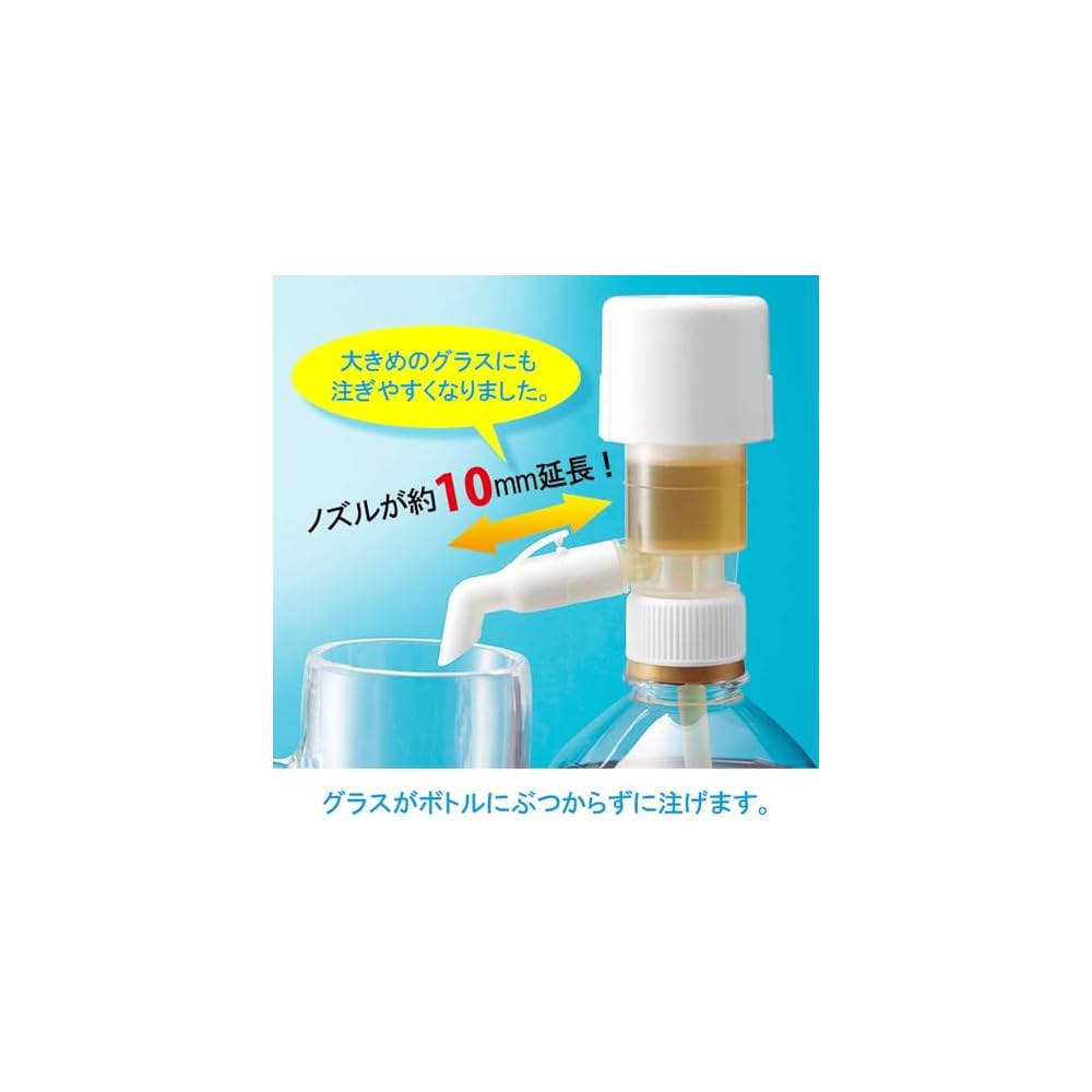 Suntory Marketing Ichioshi-kun Plus 2-Pack, Made in Japan, 15ml & 30ml, One-Push Dispenser for