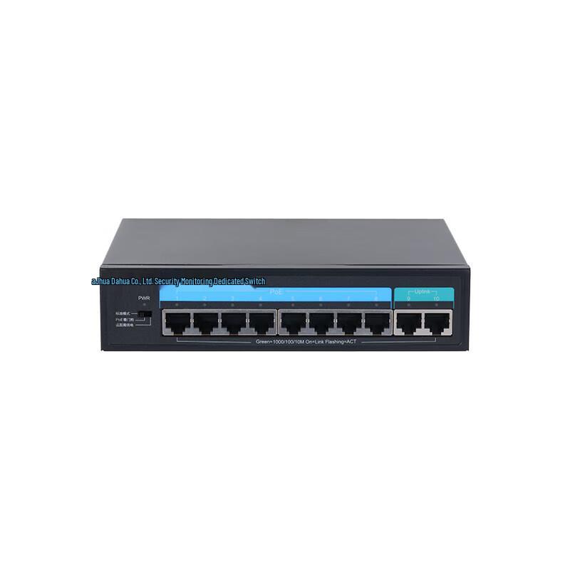 

Dahua 10-Port Gigabit PoE Switch