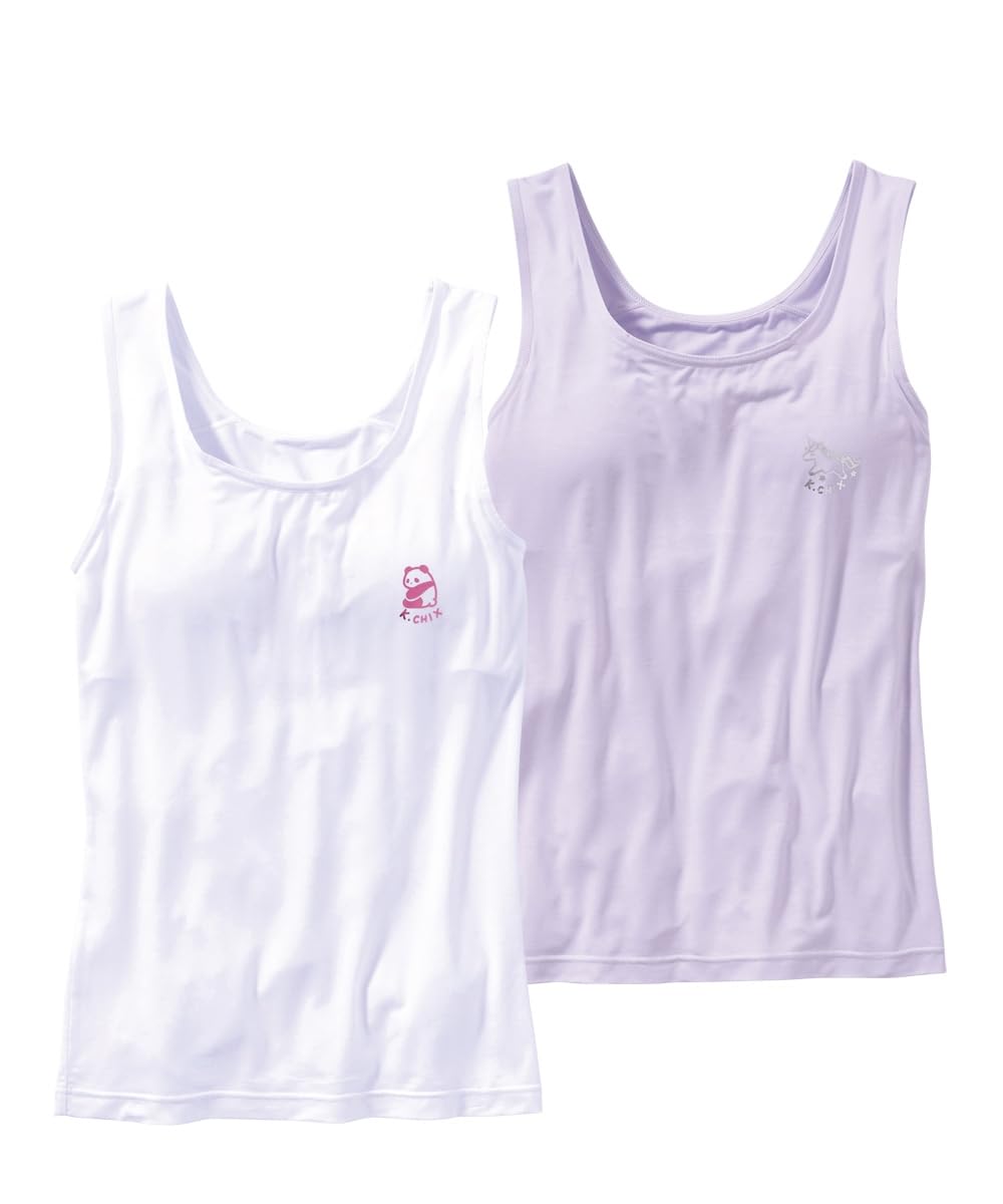 

Внутренний для прохлады к мягкому чашечному комплекту из 2 маек размера 165 [Nissen] рубашка, унисекс, дети, на ощупь, влаговпитывающий, быстросохнущий, внутренний, (Для девушек), верх,