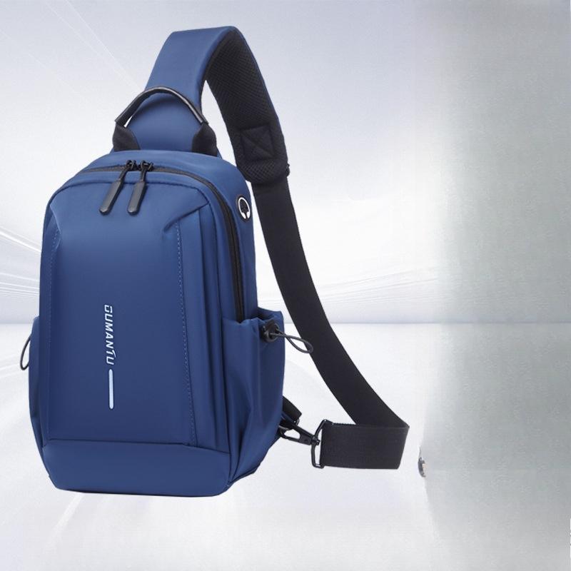 Men's Fashion Chest Bag Travel Women's Crossbody Bag Trendy and High-end Casual Shoulder Bag Commuting Light Chest Bag