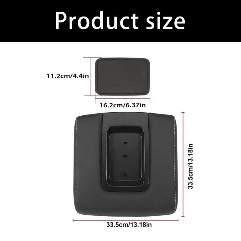 Premium ABS Center Console Lid For 2014 2024 Full Size Trucks Improved Driving Experience