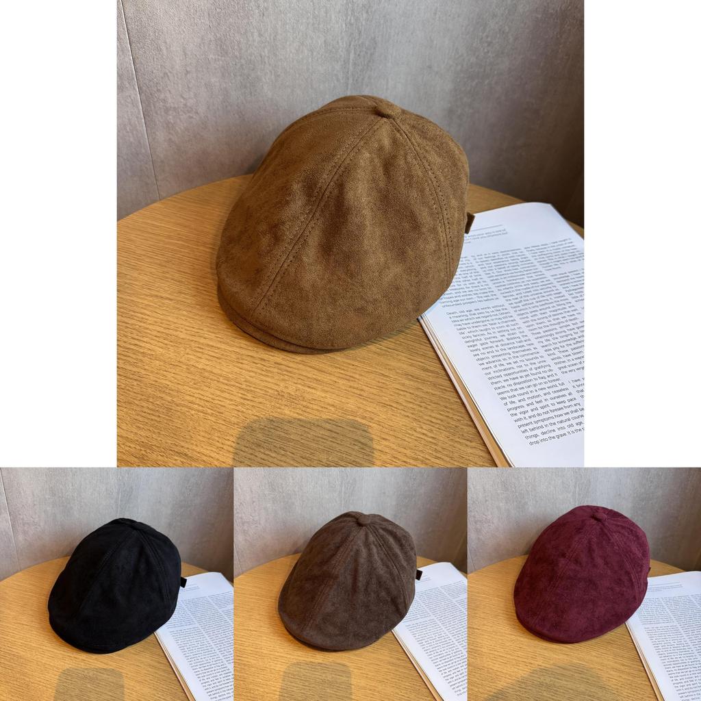 Vintage Beret Hat For Women With Polyester Fabric Sun Protection And Adjustable Head Circumference