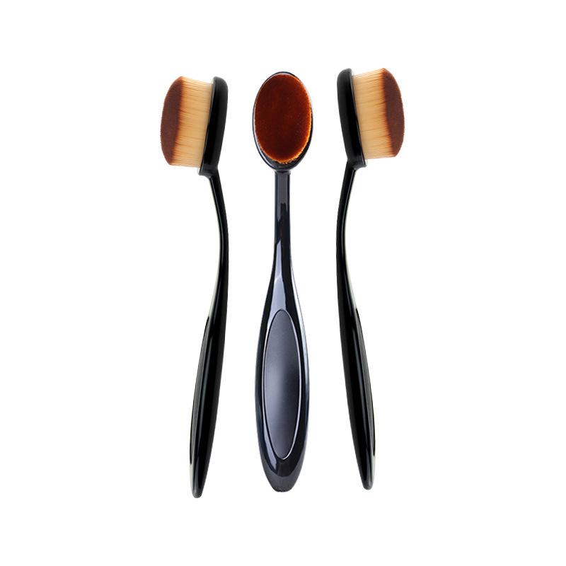 Multifunctional Portable Makeup Brush for Wet & Dry Foundation - Beginner Friendly, Quick Application