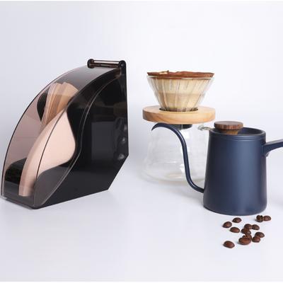 Acryl Koffiefilterhouder Stofbestendige Deksel Filterpapier Opbergrek Thuisgebruik