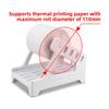 Barcode-Maschine Papierhalter Universal Außenfläche Einzelne Halterung Thermisches Etikett Halterung Express Elektronische Oberfläche Einzelne Box