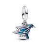 Letter Mom Pendant S925 Pure Silver Bird Heart Sun Moon Charm Snake Bone Chain Beads Accessories Women's Jewelry Gift