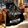 Custom Name Personalized Collingwood Print Blanket, Home Decor, Bedroom, Sofa, Camping, Couch, Gifts for Birthday Christmas