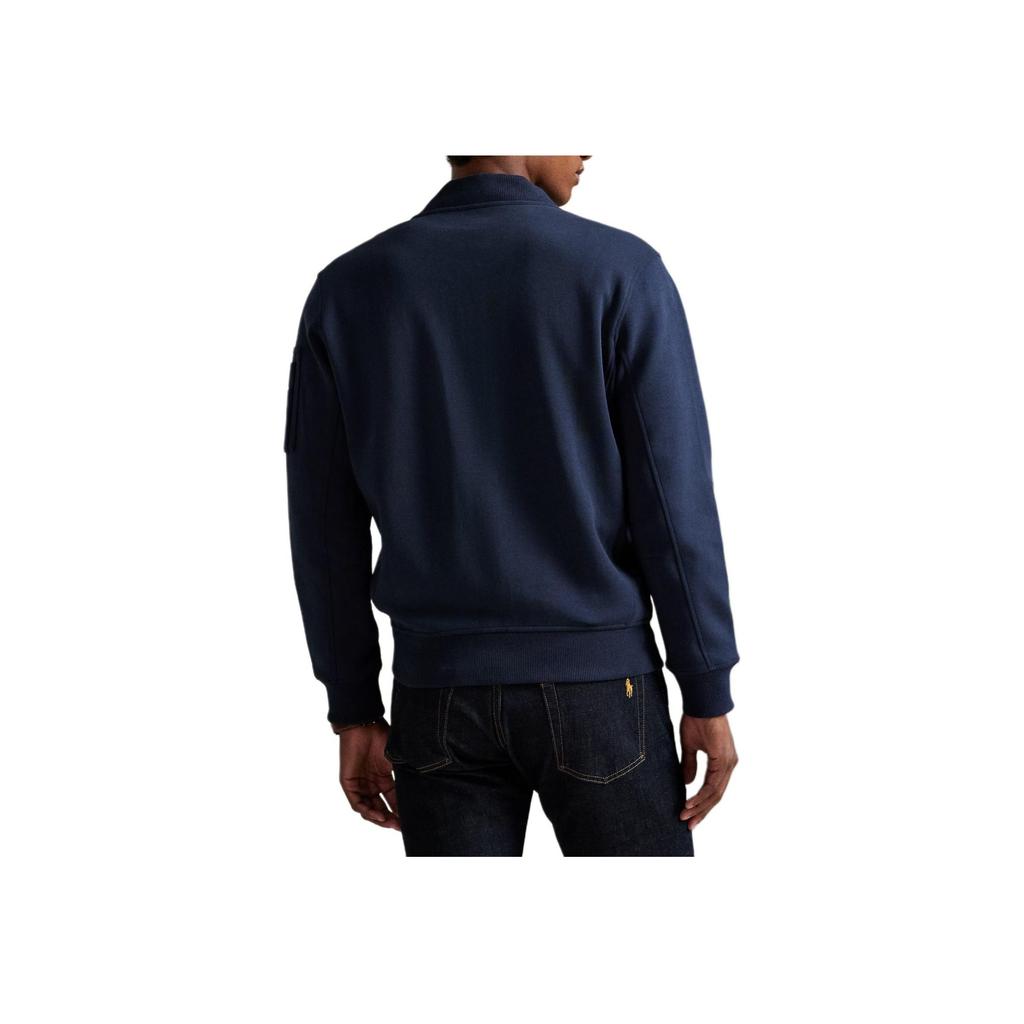 Polo Ralph Lauren Reversible Knitted Pilot Zip Jacket Men Jackets 710980339-001