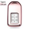 Honda Car Key Case Set for Accord, Avancier, CRV, Vezel, Civic, XRV, Jade, Crider, and Fit.