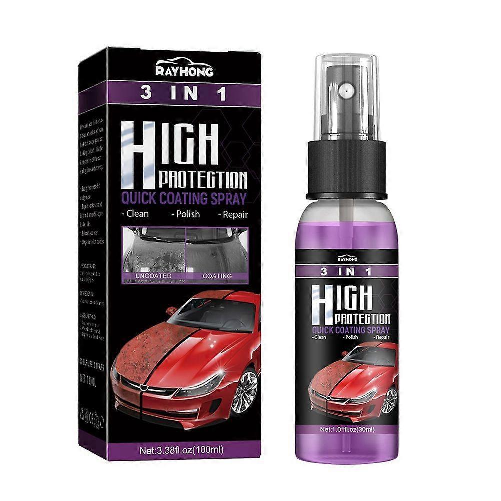 2PCS 100ml Car Ceramic Coating Spray 100ml Auto Nano Ceramic Coating Polishing Spraying Wax High Protection Car Paint Scratch Repair