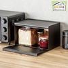 Nitori Steel Bread Case, Black, SI001, 8910822