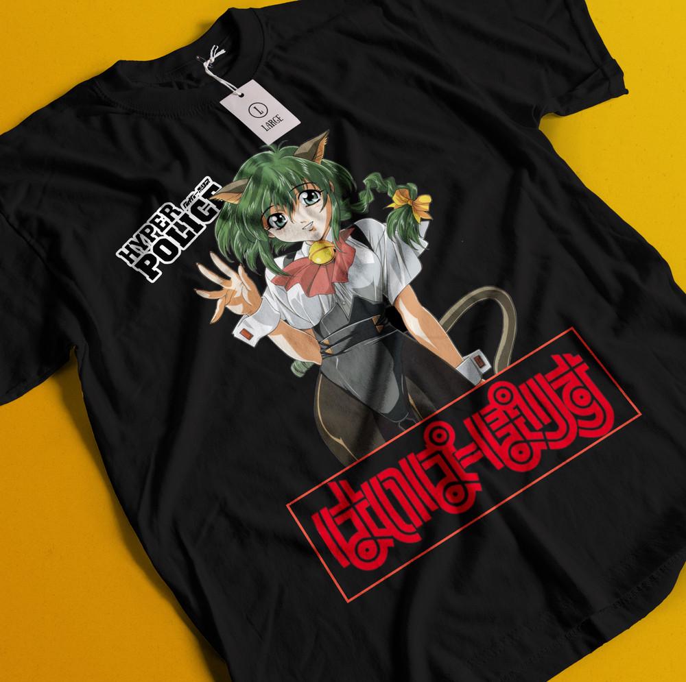 

Hyper Police Shirt Natsuki Sasahara Tshirt Batanen Fujioka T-Shirt Fonne Sakura M