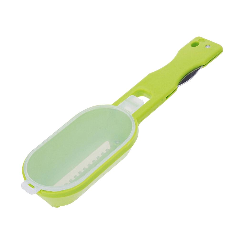 Stainless Steel Descaling Scraper With Cover, Descaling Brush