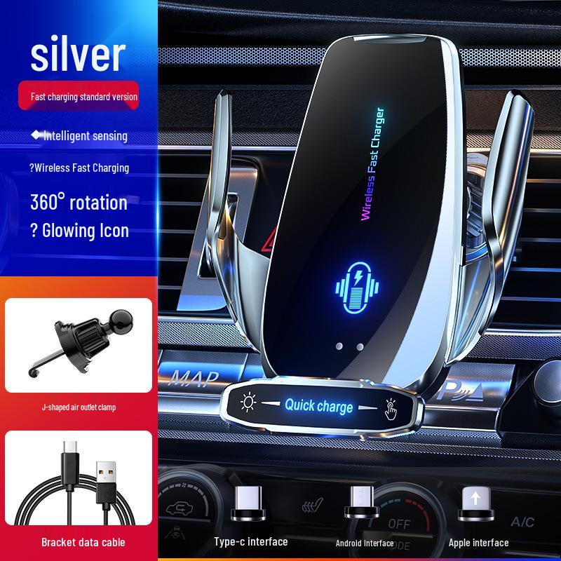 

Magic Clip Q9 15W Wireless Fast Charging Car Phone Holder with Air Vent Hook