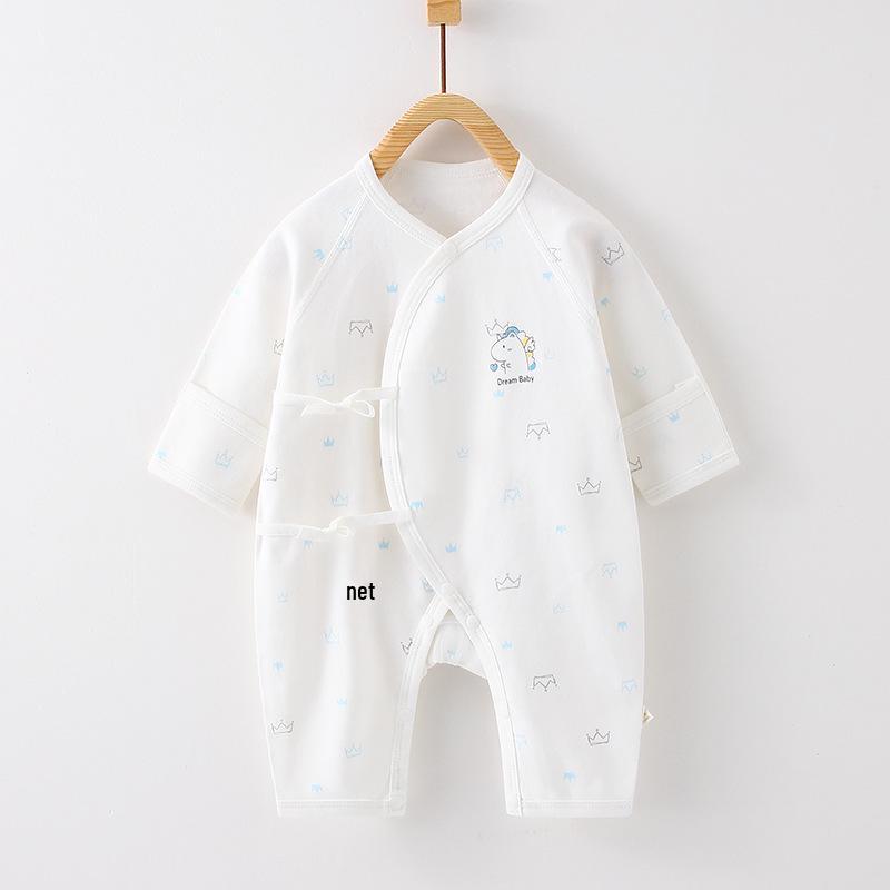 Pure Cotton Newborn Baby Romper 0-3 Months - Unisex Monk Style