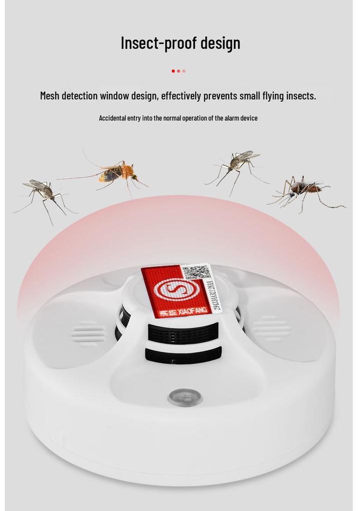 WiFi Smart Smoke Detector - Wireless Alarm and Fire Equipment with Phone Connectivity