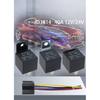 80A/60A 50A/30A 12V Waterproof Automotive Relay With Socket 5-Pin Relay Switch For Marine Automotive Fan Multi-purpose Relay kit