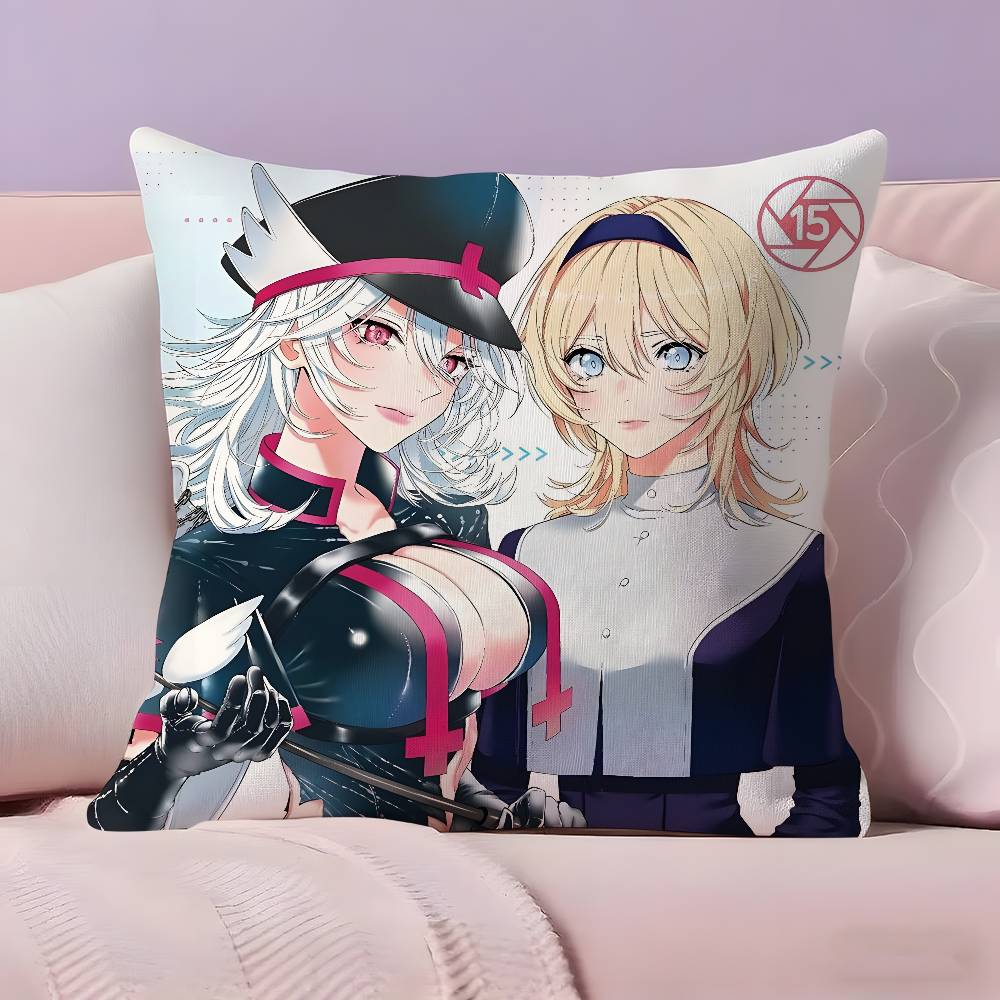 Anime 2.5 Dimensional Seduction Pillow Case Pillowcase Ultra Soft Skin Friendly Fabric Cloud Like Comfort & Concealed Zipper