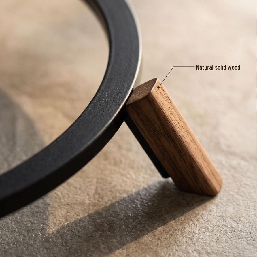 Harman Kardon Obsidian Crystal Solid Wood Desktop Speaker Stand - Anti-slip, All-Metal, Fits 3rd, 4th, 5th Gen Models