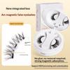 Magnetic Eyelashes Set Reusable Easy To Use Eyelash Extension Tools Natural Curler False Eyelashes With Magnetic Tweezers