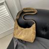 Elegant Khaki Women's Tote Bag With Soft Structure Ideal For Casual Daily Outfits