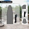 Hanging Lounge Chair Replacement Repair Cloth Backyard Easy Installation Patio Indoor with 39ft Cord