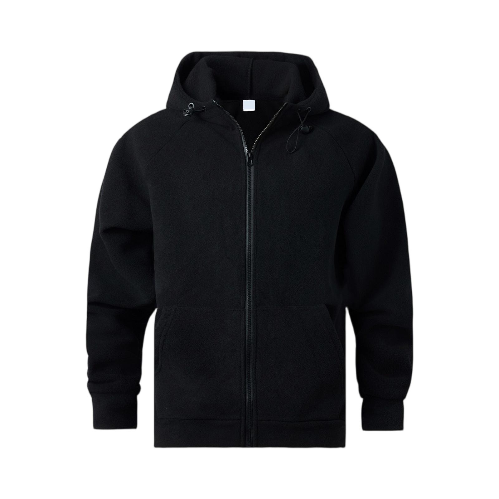 

Мужская куртка карго с капюшоном на молнии | Многокарманная, для активного отдыха и повседневной носки XXL чёрный