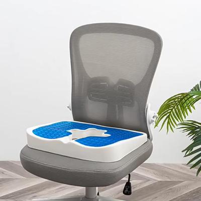 Nemuhana Cooling Gel Donut Cushion - Office/Wheelchair Use, Breathable 3D Mesh, Washable, Japanese Design