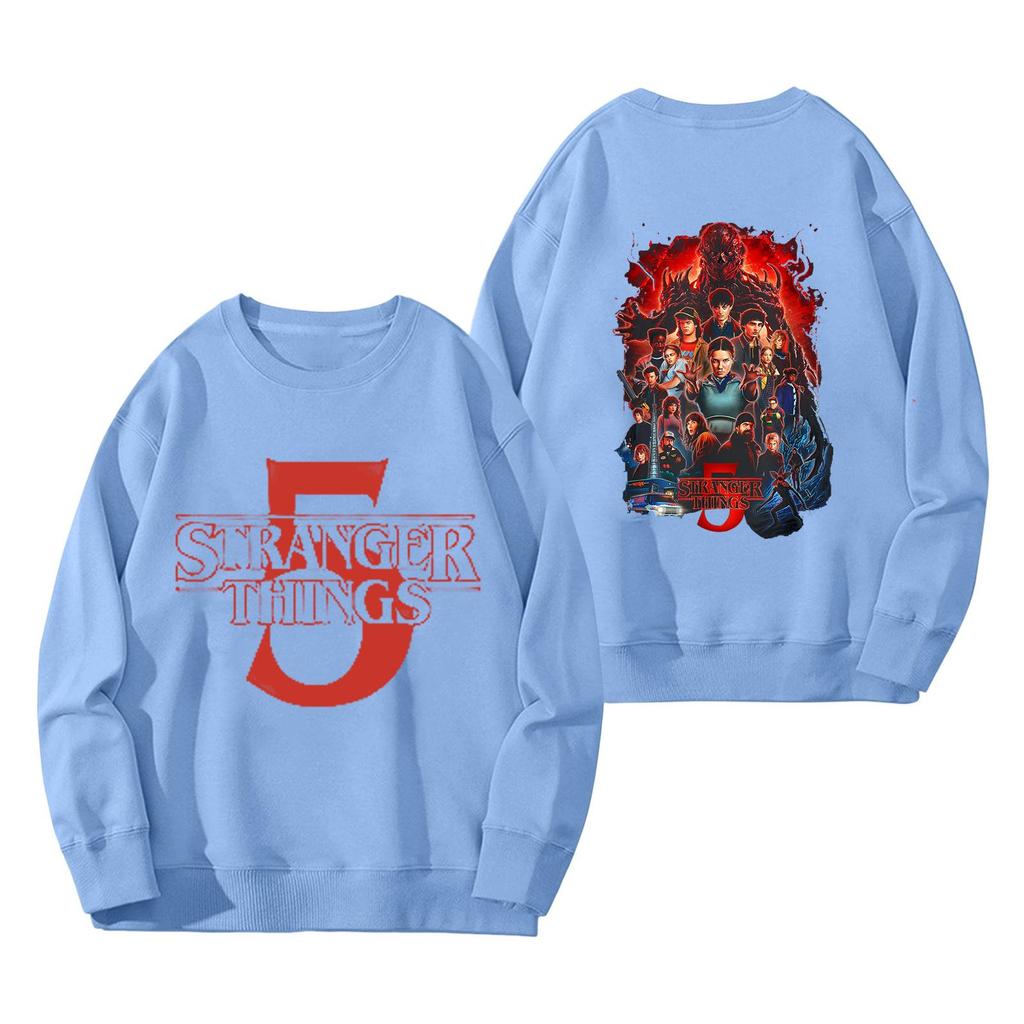 Women's Fashionable And Casual Long Sleeve Round Neck Printed Sweatshirt