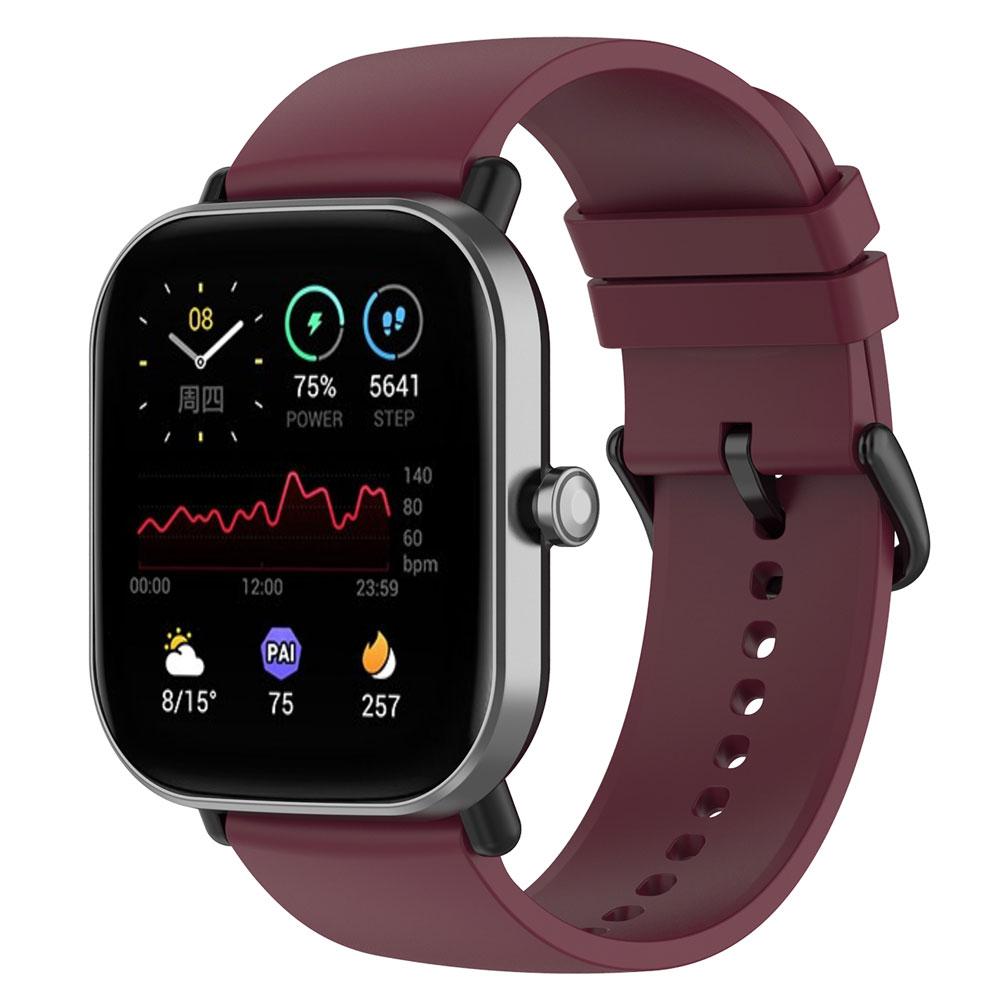 20mm Silicone Watchband For Huami Amazfit GTS 4/2 Mini GTS 3 2e Smart Watch Strap for Xiaomi Huami Amazfit Bip 3/Bip U Pro