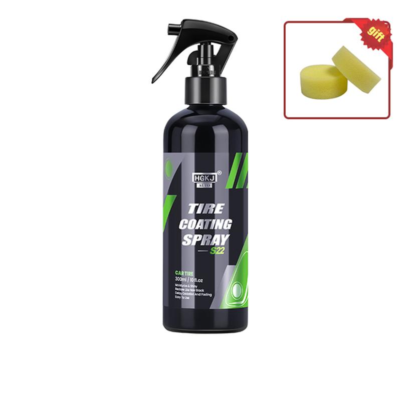Car Tires Clean Shiny Quick Refurbisher Easy Application Automotive Tyre Hydrophobic Antifouling Protective Coating HGKJ S22