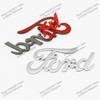 AJH1 1Pc 3D ABS Letter Rear Trunk Badge Emblem Replacement For Ford Focus MK3 MK4 MK6 MK7 Auto Tuning Exterior Styling Accessory