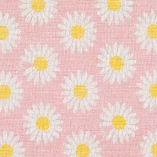 Shirayuki Fukin (Shirayuki Utěrka na nádobí) Vzor Yuzen, Vyrobeno v Japonsku, Bezpečné pro chlorové bělidlo, Měkké na dotek, Sedmikrásková/Shell Pink