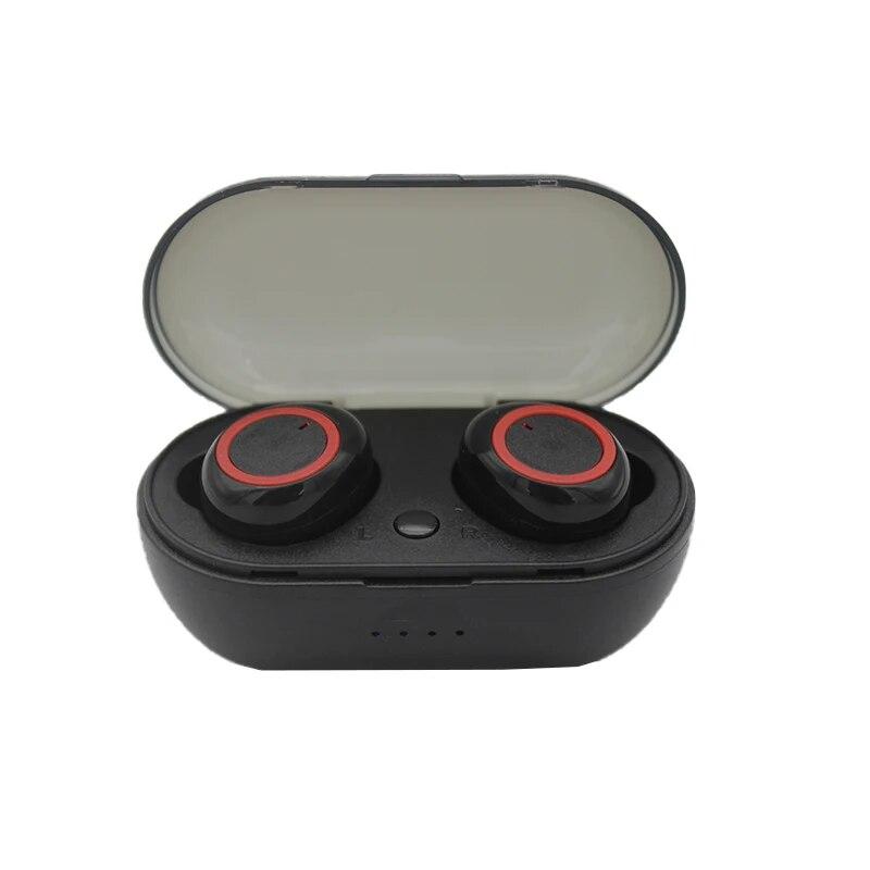 Y50 TWS Bluetooth Headphones Earbuds 5.0 Wireless Bluetooth Headset Hifi Stereo Headset Wireless In-Ear Touch Control Earphones