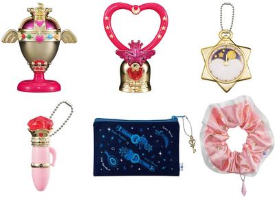 Pretty Guardian Sailor Moon Capsule Goods Deluxe2 Alle 6 Arten Set