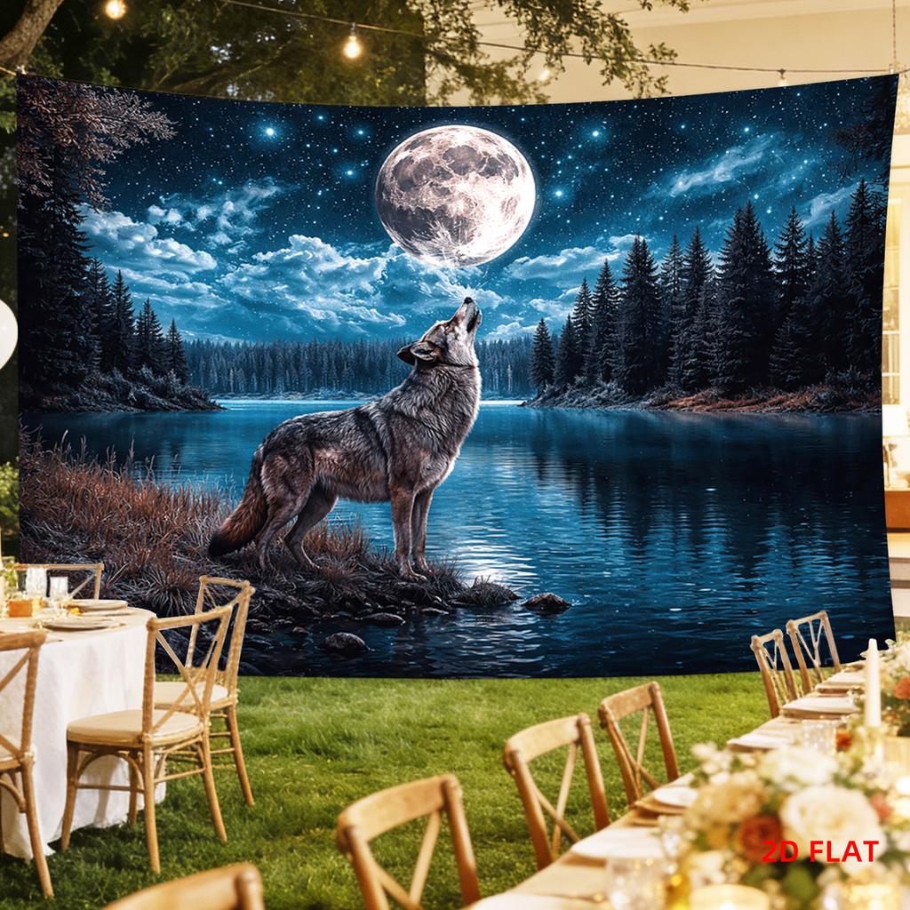 2D Flat - 2D Flat - Tapestry For Decor Bedroom Living Room Office Party Decor