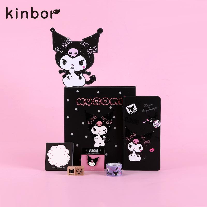 Sanrio Student Weekly Planner Set: Daily Schedule Notebook, Sticky Notes & Gift Box