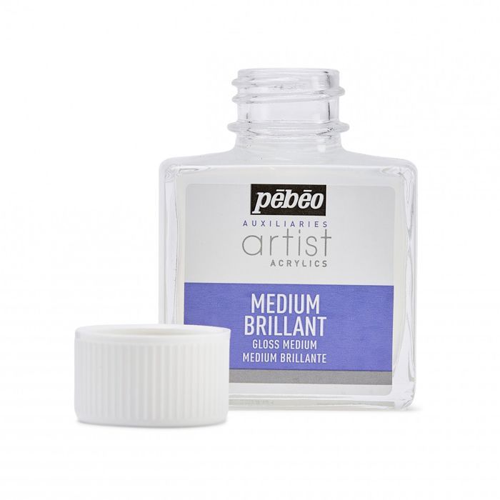 Médium Acrylique - PEBEO - Artist Acrylics - 75 ml - Brillant - Non jaunissant