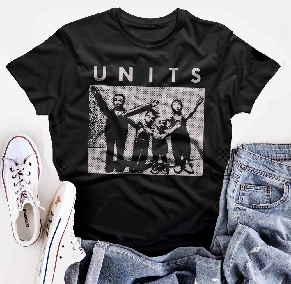 The Units band t shirt San Francisco Synth punk screamers Deaf Club digital  Unisex T-Shirt S
